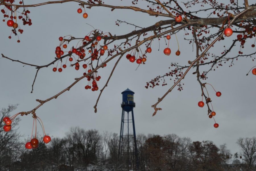 The GL water tower stands in the perfect place for beautiful photos year round. The water tower was one of two in the city.
