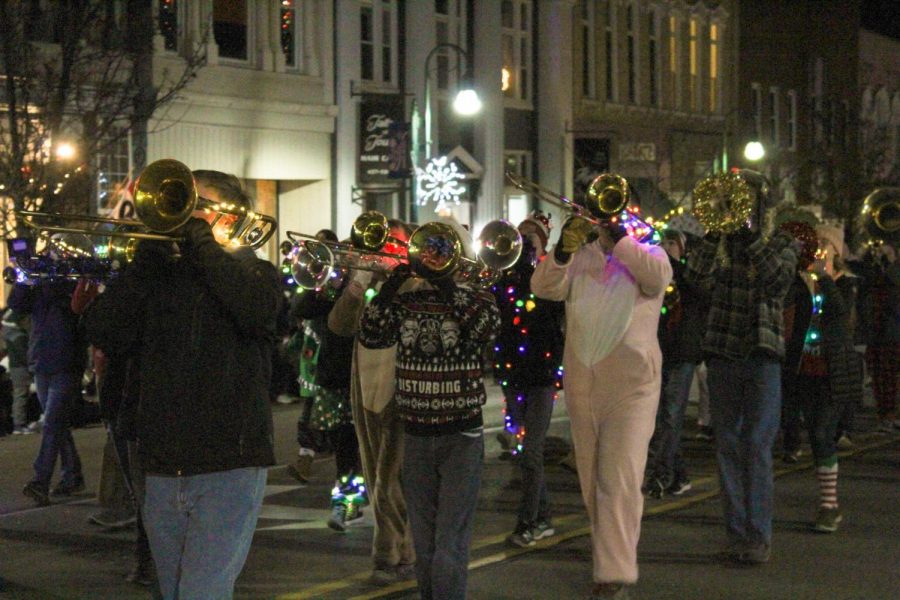 Instead of celebrating the ends of wars, the citizens of GL now celebrate more mundane events, such as parades for holidays and homecoming. Last year, citizens cheered as the marching band came through the Christmas parade adorned with stings of colorful lights.