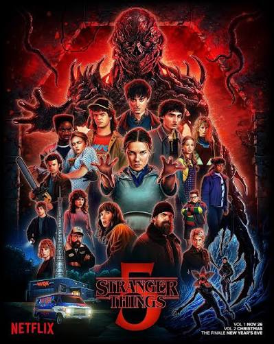 Photo taken from Netflix’s promotional poster for Stranger Things.